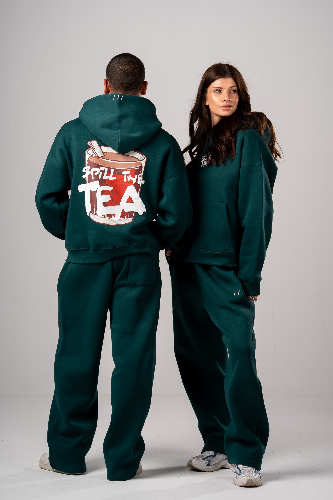 Tea Boxy Hoodie